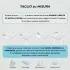 Piatto doccia resina 80x100 semicircolare destro bianco pietra riducibile   Loren
