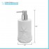 Dispenser sapone liquido da appoggio in resina bianco  Coral