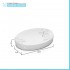 Set accessori bagno 3 pezzi da appoggio in resina bianco con decoro marino  Coral