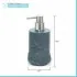 Dispenser sapone liquido da appoggio in resina turchese cobalto  Coral