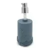 Dispenser sapone liquido da appoggio in resina turchese cobalto  Coral