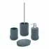 Dispenser sapone liquido da appoggio in resina turchese cobalto  Coral