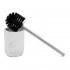 Set accessori bagno 4 pezzi da appoggio in resina bianco con decoro marino  Coral
