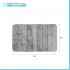 Tappeto bagno 100% poliestere 50x90 grigio antiscivolo  Memo
