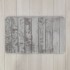 Tappeto bagno 100% poliestere 45x75 grigio antiscivolo  Memo
