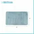 Tappeto bagno 100% poliestere 50x90 acquamarina antiscivolo  Memo
