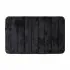 Tappeto bagno 100% poliestere 45x75 nero antiscivolo  Memo