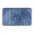 Tappeto bagno 100% poliestere 45x75 turchese cobalto antiscivolo  Memo