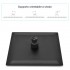 Kit doccia nero opaco completo di soffione quadrato 25x25 cm e miscelatore incasso
