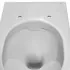 Sanitari filo muro Feeling rimfree in bianco matt con copriwc softclose