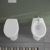 Wc tradizionale a pavimento in ceramica bianco lucido con brida  Flora