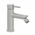 Set miscelatori lavabo e bidet acciaio spazzolato e piletta click-clack  York 