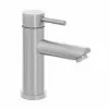 Set miscelatori lavabo e bidet acciaio spazzolato e piletta click-clack  York 