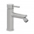 Set miscelatori lavabo alto e bidet acciaio spazzolato e piletta click-clack  York 