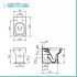 Sanitari Ideal Standard filomuro Rimless con copriwater  I.Life A 
