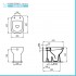 Sanitari Ideal Standard tradizionali scarico a terra e copriwater originale I.Life A 