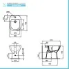 Sanitari Ideal Standard tradizionali scarico a terra e copriwater originale I.Life A 
