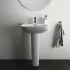 Lavabo Ideal Standard 65 cm con colonna in ceramica lucida  I.Life A 
