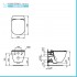 Sanitari Ideal Standard Tesi sospesi Rimless AquaBlade copriwater originale 