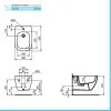 Sanitari Ideal Standard Tesi sospesi Rimless AquaBlade copriwater originale 