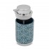 Set accessori bagno da appoggio 4 pezzi in ceramica turchese cobalto  Circus