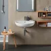 Lavabo sospeso 65 cm Geberit in ceramica lucida  Colibrì