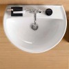 Lavabo sospeso 60 cm Geberit in ceramica lucida | Colibrì