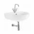 Lavabo sospeso 60 cm Geberit in ceramica lucida | Colibrì