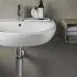 Lavabo sospeso Geberit 55 cm in ceramica bianco  Selnova