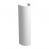 Lavabo con colonna Geberit 55 cm in ceramica bianco  Selnova 