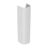 Lavabo con colonna Geberit 50 cm bianco lucido  Fantasia 