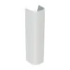 Lavabo con colonna Geberit 50 cm bianco lucido  Fantasia 