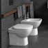 Sanitari filomuro Geberit scarico universale e copriwater  Fantasia 