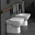 Sanitari filomuro Geberit scarico universale e copriwater  Fantasia 