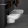 Sanitari sospesi Geberit con copriwc originale avvolgente  Fantasia 