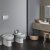 Sanitari filomuro Geberit con scarico universale e copriwc  Selnova