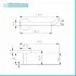Set accessori a muro 6 pezzi in acciaio nero opaco e viti incluse  Chic Black 