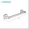 Set accessori a muro 5 pezzi in metallo cromato e viti incluse  Rock 