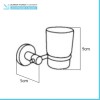 Set accessori a muro 6 pezzi in metallo cromato e ABS viti incluse  Sprint 