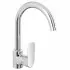 Miscelatore cucina alto cromato