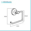 Set accessori a muro 5 pezzi in metallo cromato e ABS viti incluse  Sprint 