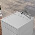 Asse lavapanni 27x51,3 cm in PVC per lavatoio in resina 60x45 cm