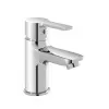 Rubinetto per Lavabo Cromato con Piletta Automatica