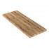 Mensola per lavabo dappoggio 120 cm in legno rovere naturale  Linea