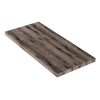 Mensola per lavabo dappoggio 100 cm in legno rovere fossile  Linea