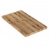 Mensola per lavabo dappoggio 80 cm in legno rovere naturale  Linea