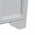 Mobile bagno a terra 55 bianco decape con lavabo e specchio  Romantica