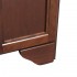 Mobile bagno a terra 75 noce con lavabo specchio e lampada  Romantica