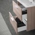 Mobile bagno sospeso 80 corda con lavabo e specchio  Miami
