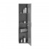 Mobile bagno sospeso 60 antracite con pensile 145 lavabo e specchio  Miami